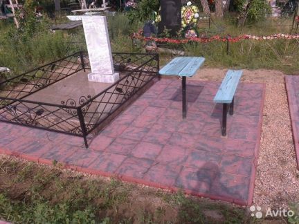Тротуарная плитка на могилу Тротуарная плитка на могилу