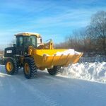  Уборка снега в Первомайском и Советском районах