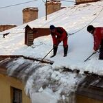 Евгений:  Очистка крыши от снега