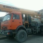 Юнир:  Автокран "Ивановец" 25 тонн на базе Камаза