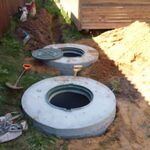 Роман:  Септик из бетонных колец для загородного дома 