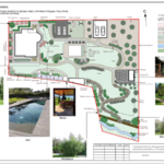 Анна:  Ландшафтный проект. Эскиз + озеленение