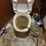 Владимир П:  Устранение засора канализации в туалете, на кухне, в ванной