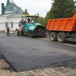 Самвел:  Асфальтирование и ремонт дорог в Серпухове, Укладка асфальта