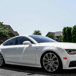 Свадебный Поезд:  Авто на свадьбу Audi А7 в Ярославле, свадебные кортежи