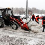 Павел:  Уборка снега ручная