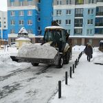 Аренда  Спецтехники:  Услуги по уборке снега экскаватором-погрузчиком