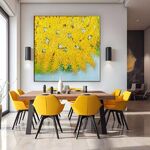 Лилия:  Интерьерная картина с желтыми цветами в подарок