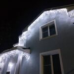 Компания РосФасад:  Новогоднее освещение фасадов в Ростове-на-Дону