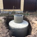Алексей:  Выгребная яма для дома из бетонных колец