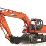 Денис:  Колесный полноповоротный экскаватор Doosan DX190WA 