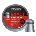 Пневмач:  JSВ Diabolo Exact King Heavy 6,35мм; 2,2г (300шт)