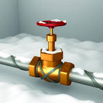 Теплые полы Компания Комфортный Дом:  Греющий кабель для обогрева труб, водопровода, канализации
