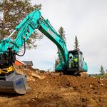 Михаил:  Гусеничный экскаватор Kobelco SК210LС-8