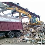 Рига строй:  Демонтаж здании вывоз строительного мусора 