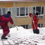 Алексей:  Очистка крыш от снега и наледи