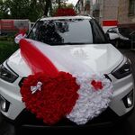 Наталья:  Декор свадебных автомобилей