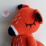 Amigurumiomsk:  Вязаная игрушка Лисичка