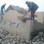 Олег:  Демонтаж домов строение бань.