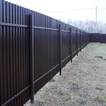 HELP:  Забор из профнастила монтаж забора из профлиста Новосибирск