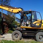 Егвений:  Аренда колесного экскаватора JCB 160