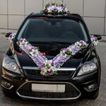 Надежда:  Аренда свадебных украшений на автомобили