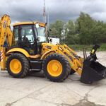 Компания Гравелит:  Экскаватор-погрузчик JCB в аренду в Советском