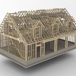 Wood house:  строительство каркасных домов 