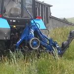 Павел :  Покос травы и вспашка участка трактором МТЗ-82. Почвофреза