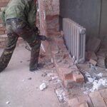 Виталий:  Демонтаж стен кирпич