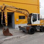 Руслан:  Аренда колесного экскаватора LIEBHERR A900C  