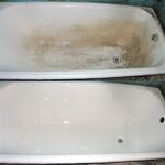 Андрей:  Реставрация ванн жидким наливным акрилом