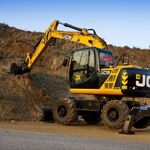 Отдел аренды:  Аренда колесного полноповоротного экскаватора JCB