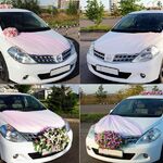 Снежана:  Свадебные украшения на машину авто в аренду/прокат