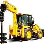 ООО СпецРесурс:  Сдаем в аренду Ямобур JCB 3СХ, 4СХ Super в г. Дегтярск