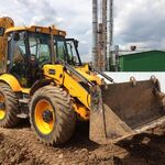 Компания Гравелит:  Экскаватор-погрузчик JCB в аренду в Кузьмолово