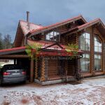 Русский дом:  Дома и бани под ключ из сибирского оцилиндрованного бревна