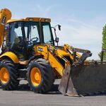 Компания Гравелит:  Экскаватор-погрузчик JCB в аренду в Агалатово