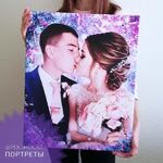 Полина:  Дрим-арт портрет по фото на холсте