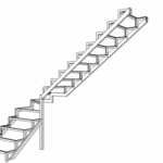 александр:  металлокаркас лестницы