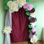 Наталия:  Оформляем большими  цветами банкеты, свадьбы