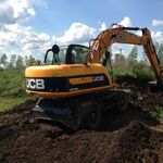 Михаил:  Аренда экскаватора JCB JS160W 0. 9 куб. м. 