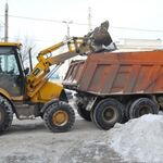 Андрей:  Уборка и вывоз снега. Расчистка трактором + самосвал