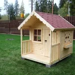 Нео-Декор-Строй:  Детские игровые домики из натурального дерева
