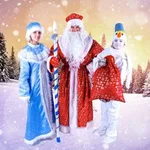 Они мотОры:  Дед Мороз и Снегурочка домашние поздравления кмв