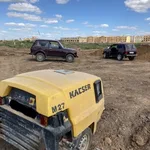 Никита:  Аренда дизельного компрессора с отбойными молотками