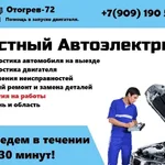 Данил:  Автоэлектрик на выезд частный мастер Круглосуточно