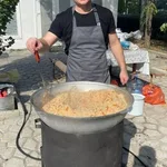 Сергей:  Узбекский плов до 300чел.