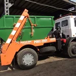 Олег:  Вывоз мусора. Самосвалы. Газель. Контейнер. Грузчики.