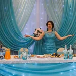 Людмила Новикова:  Украшение банкетного зала